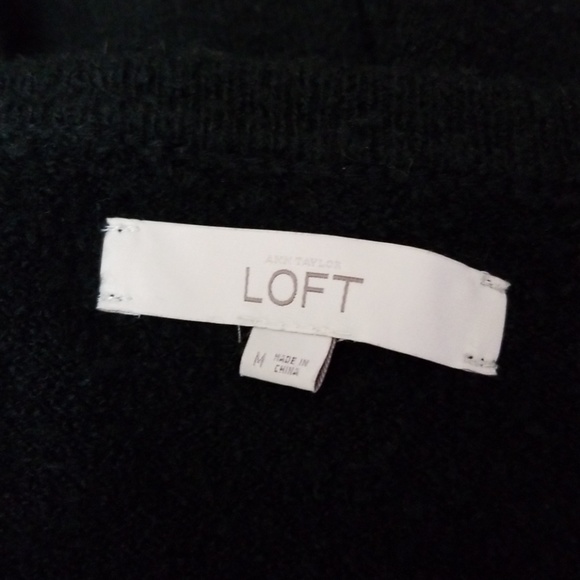 Black waterfall open cardigan from Loft - Picture 5 of 6